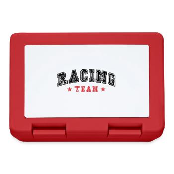Racing Team - Lunchbox - red - Front