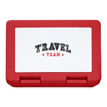 Travel Team - Brotdose - Rot - Vorne