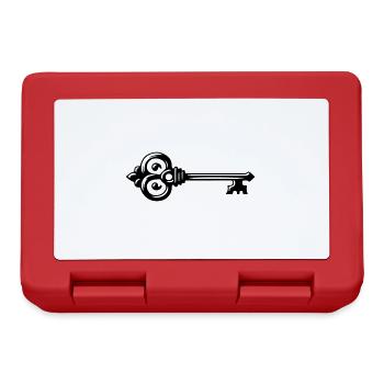 Key icon - Lunchbox - red - Front