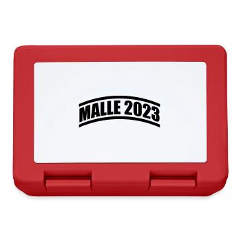 Malle 2023 - Lunchbox - red - Front