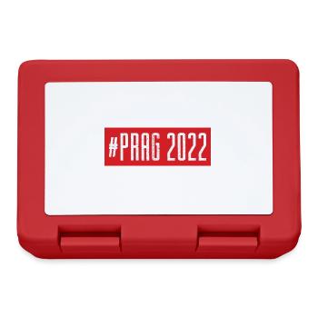 Prag 2022 - Brotdose - Rot - Vorne
