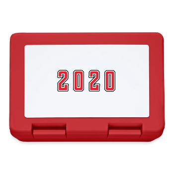 2020 year birthday - Lunchbox - red - Front