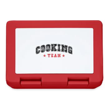 Cooking Team - Brotdose - Rot - Vorne