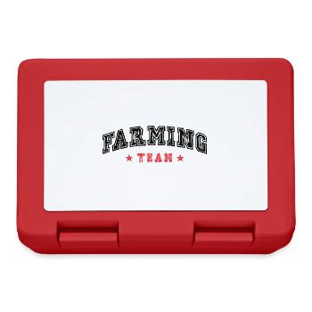 Farming Team - Brotdose - Rot - Vorne