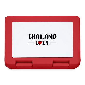 Thaïlande 2024 Heart Trip - Boîte à goûter - rouge - Devant