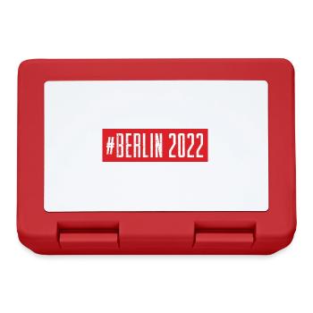 Berlin 2022 - Brotdose - Rot - Vorne