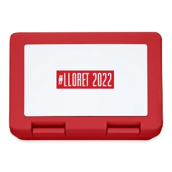 Lloret De Mar 2022 - Lunchbox - red - Front