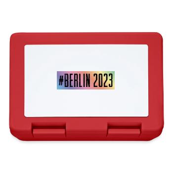 Berlin 2023 - Brotdose - Rot - Vorne