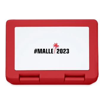 Malle 2023 Palier - Boîte à goûter - rouge - Devant