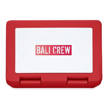 Équipage de Bali - Boîte à goûter - rouge - Devant