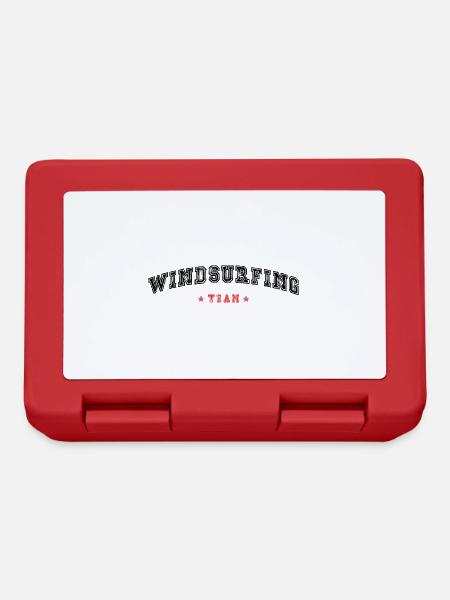 Windsurfing Team - Brotdose - Rot