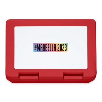 Marbella 2023 - Lunchbox - red - Front