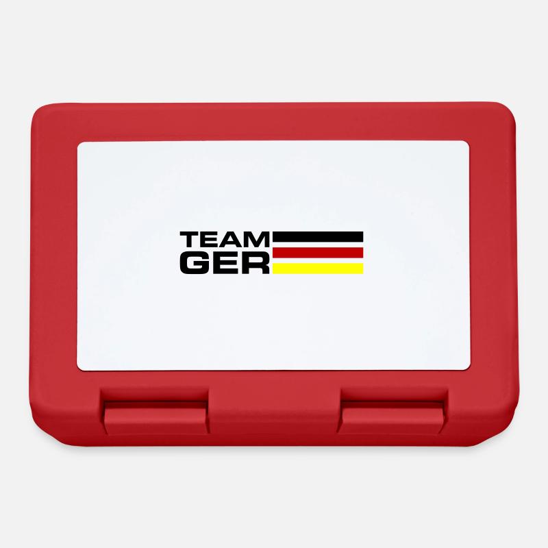 Team Germany - Brotdose - Rot