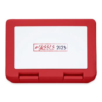 Greece 2023 - Brotdose - Rot - Vorne