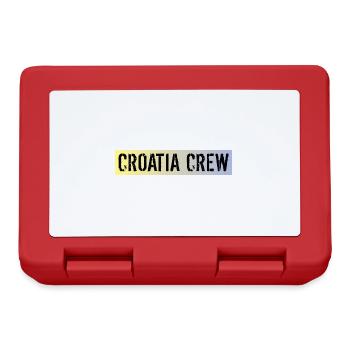Croatia Crew - Brotdose - Rot - Vorne