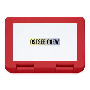 Ostsee Crew - Brotdose - Rot - Vorne
