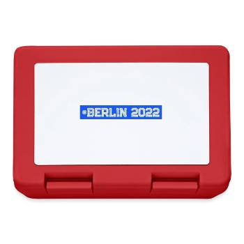 Berlin 2022 - Brotdose - Rot - Vorne