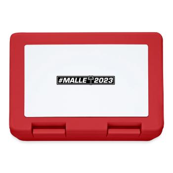 Malle 2023 - Lunchbox - red - Front