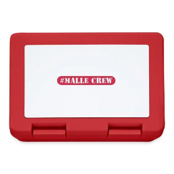 Malle Crew - Lunchbox - red - Front
