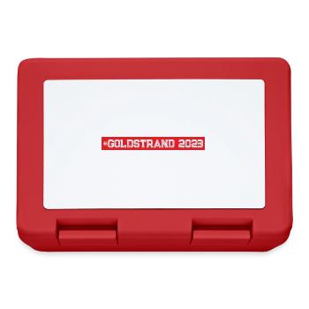 Sables d’or 2023 (Garantie du prix le plus bas) - Boîte à goûter - rouge - Devant