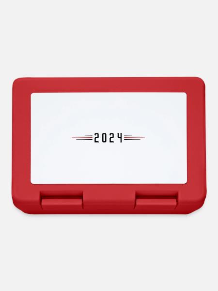 Symbole 2024 - Boîte à goûter - rouge