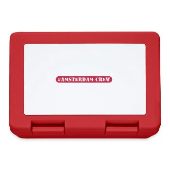 Amsterdam Crew - Lunchbox - red - Front