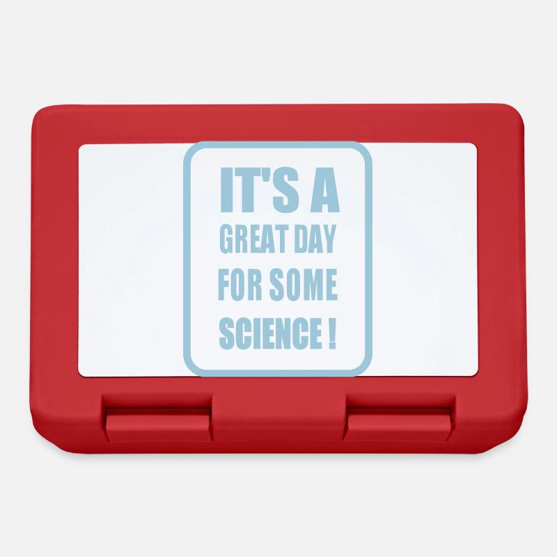 Science Day - Lunchbox - red
