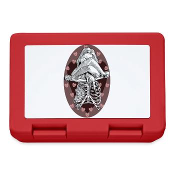 Be Yourself Society Individuality Mindset se - Lunchbox - red - Front