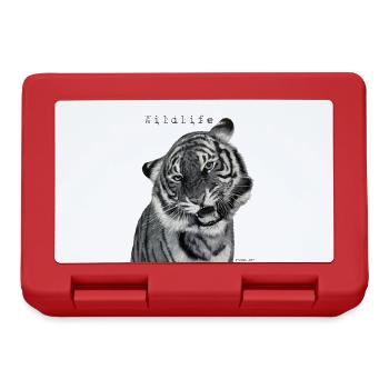 Tiger - Lunchbox - red - Front