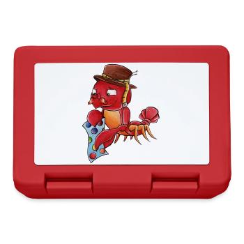 Zodiac: Cancer - Lunchbox - red - Front