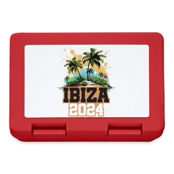 Ibiza 2024 Travel Holidays - Lunchbox - red - Front