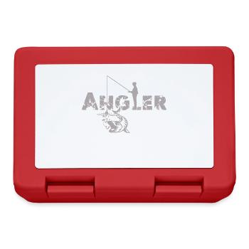 Angler fish fish gift - Lunchbox - red - Front