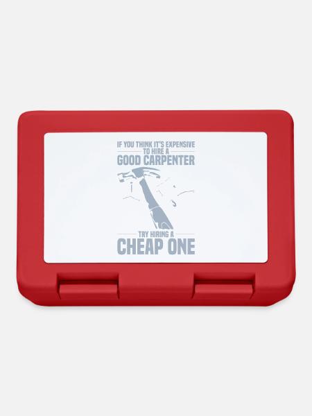 CARPENTER - Lunchbox - red