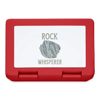 Geologist Geology Rocks - Lunchbox - red - Front