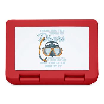 Scuba Diving - Lunchbox - red - Front