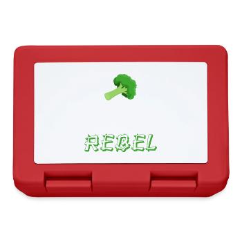 Plant Based Rebel - Lunchbox - red - Front