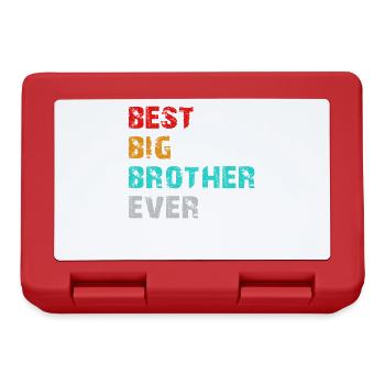 best big brother ever - Lunchbox - red - Front