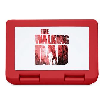 Le père et le fils de Walking Dad - Boîte à goûter - rouge - Devant