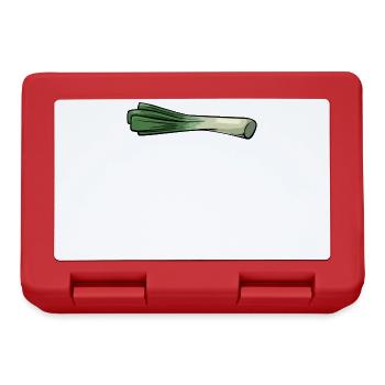GOT LEEK? - Brotdose - Rot - Vorne