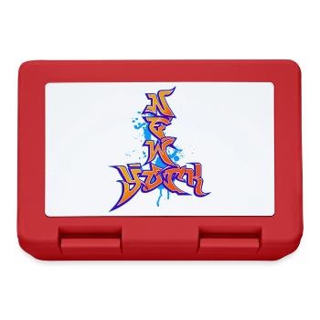 New York graffiti - Lunchbox - red - Front