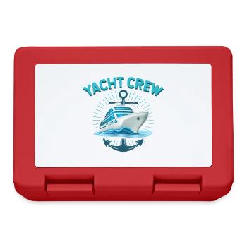 ÉQUIPE DE YACHT - Boîte à goûter - rouge - Devant