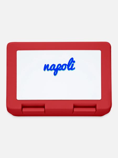 Napoli - Boîte à goûter - rouge