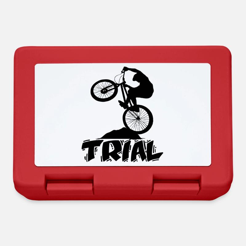 Bike Trial - vélo - Boîte à goûter - rouge