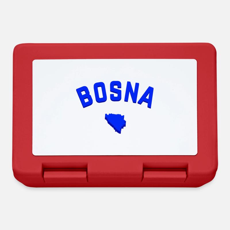 Bosna i Hercegovina - Boîte à goûter - rouge