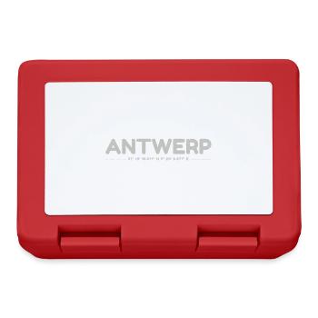 Antwerp Antwerp Gps Coordinates - Lunchbox - red - Front