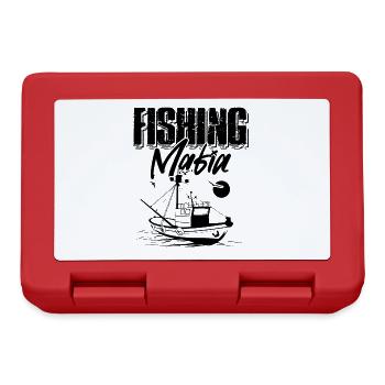 Fishing Mafia Fische - Brotdose - Rot - Vorne