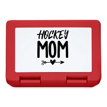 Field hockey hockey mom mama - Lunchbox - red - Front