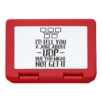 A joke about UDP but you might not get it - Brotdose - Rot - Vorne