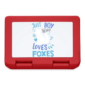Foxes Fox Fox Lover - Lunchbox - red - Front