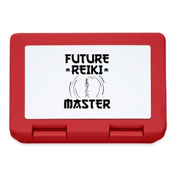 Future Reiki Master | Reiki Master Gift - Lunchbox - red - Front